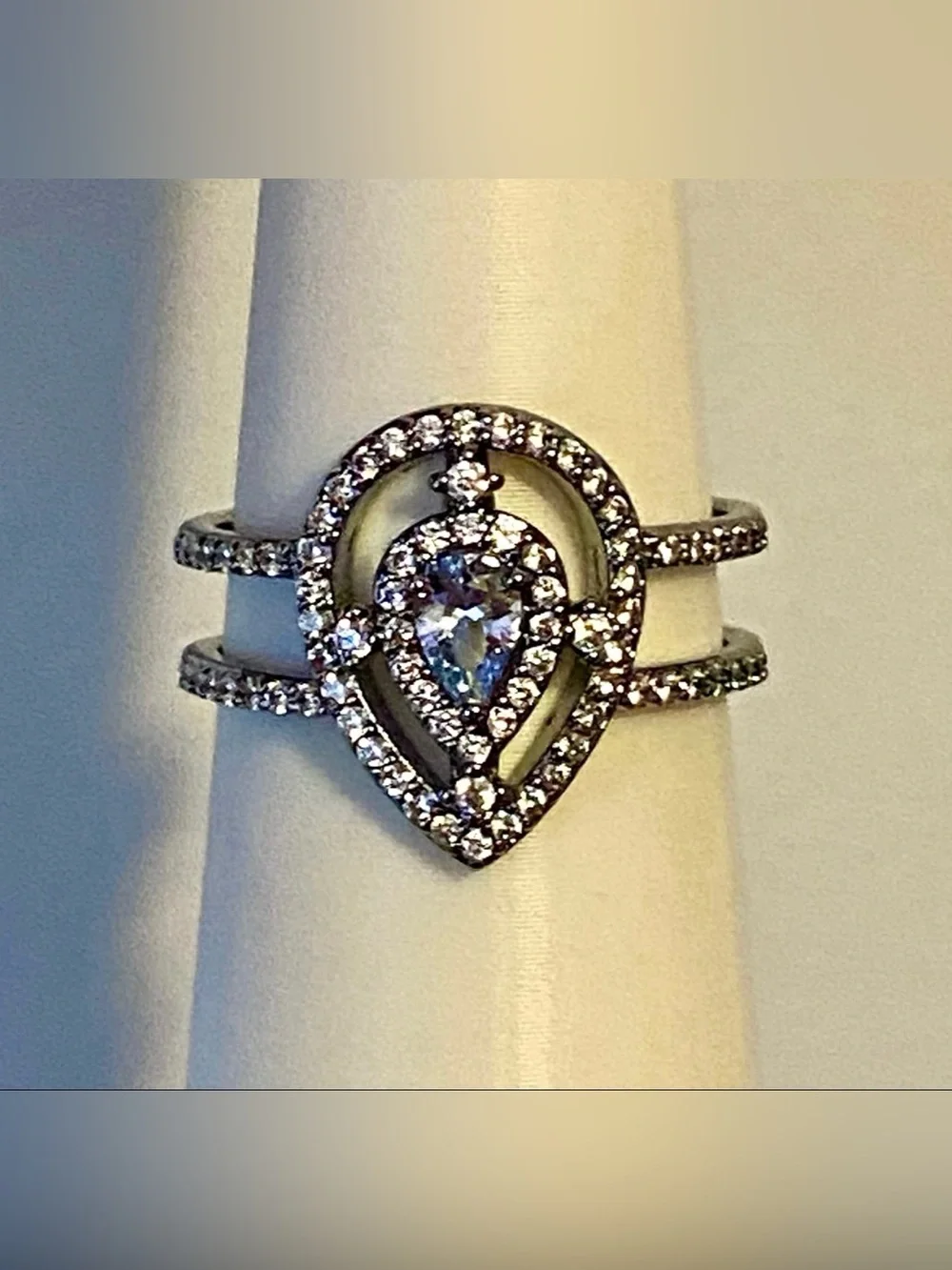 Bomb Party Aquamarine Spinel Ring